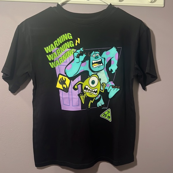 Youth Boy Disney Tee / Shirt / T-Shirt - Monsters Inc - Large (10/12) - Picture 1 of 3